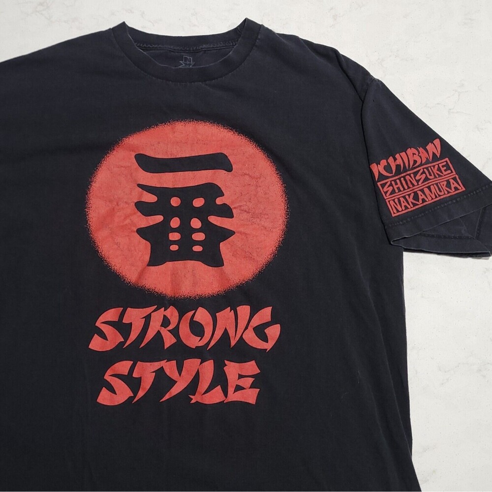 NXT WWE Authentic Shinsuke Nakamura Strong Style Ichiban Symbol XL EUC